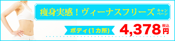 ヴィーナスフリーズ痩身キャンペーン